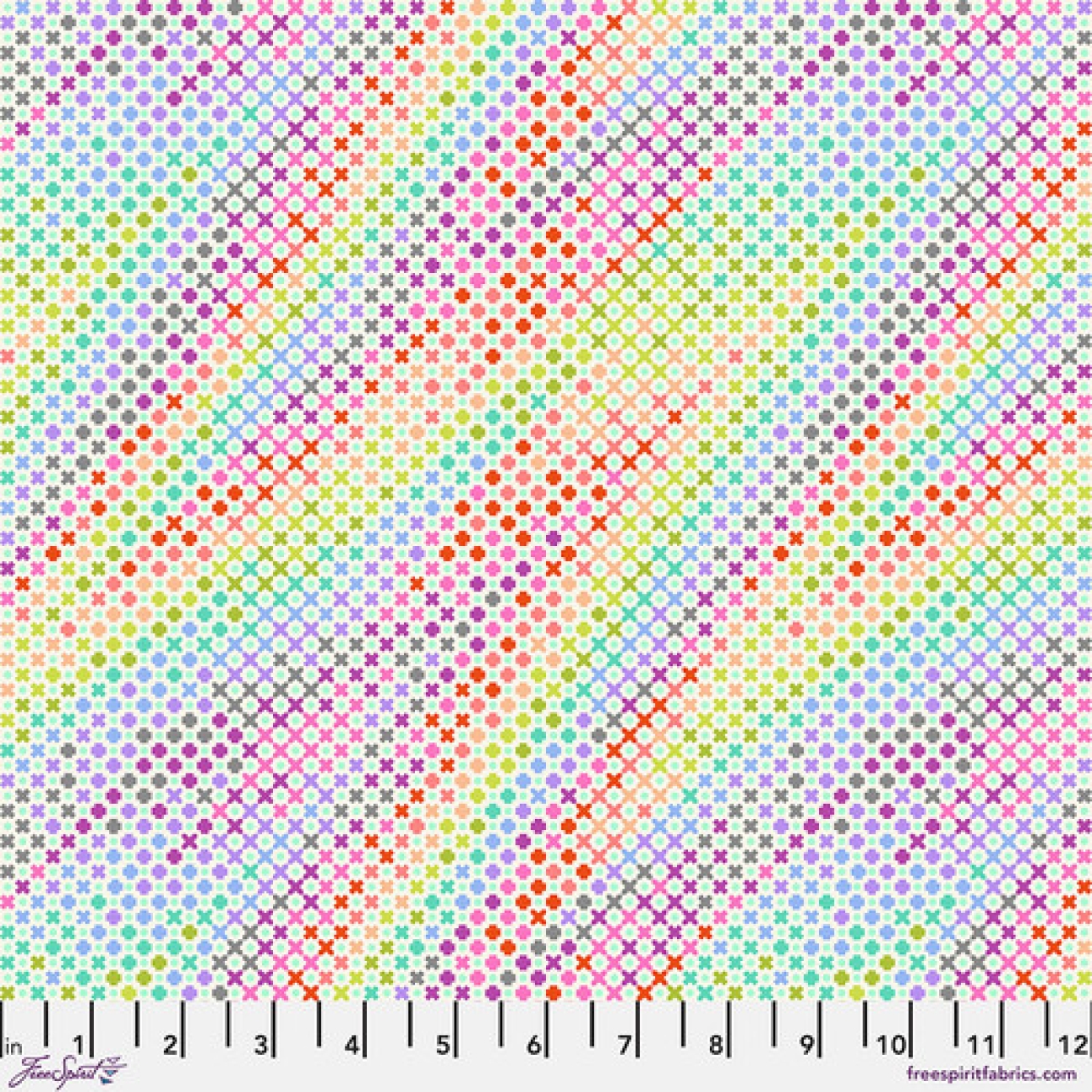 Tula Pink - Roar! - Northern Lights - Mint